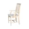 International Concepts Mission Side Chair with Arms, Unfinished Seat, Wood Back, 39.2 W 21.3 in L 21.3 H, Wood Seat 265A - alternate 5